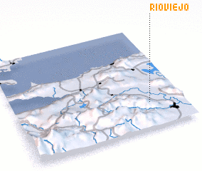 3d view of Río Viejo