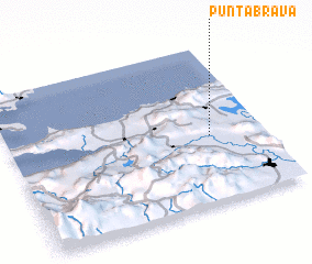 3d view of Punta Brava