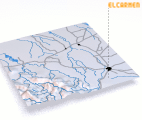 3d view of El Carmen