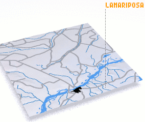 3d view of La Mariposa