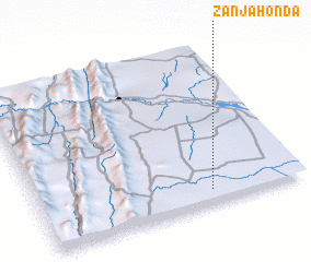 3d view of Zanja Honda