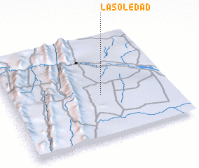 3d view of La Soledad