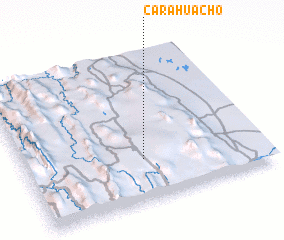 3d view of Carahuacho