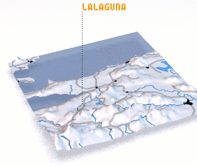 3d view of La Laguna