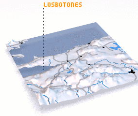 3d view of Los Botones