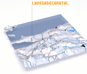 3d view of La Vega de Caratal