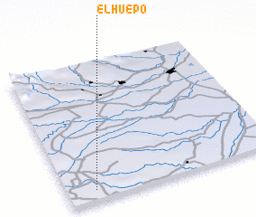 3d view of El Huepo