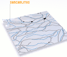 3d view of San Carlitos