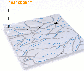 3d view of Bajo Grande