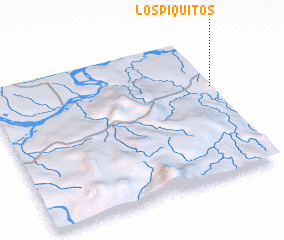 3d view of Los Piquitos