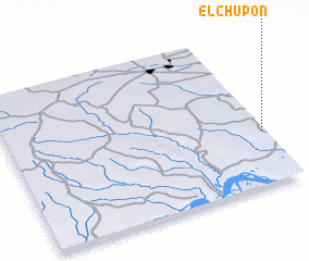 3d view of El Chupón