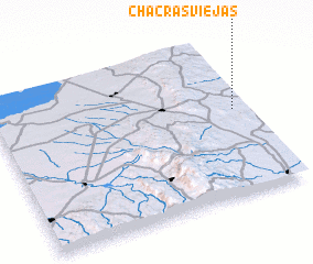 3d view of Chacras Viejas