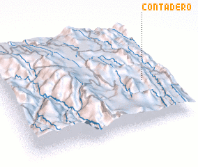 3d view of Contadero
