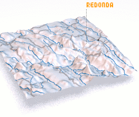 3d view of Redonda