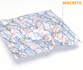 3d view of Apacheta