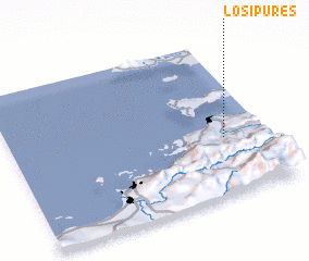 3d view of Los Ipures