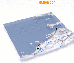 3d view of El Horcón