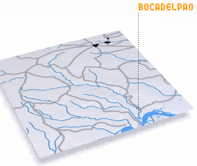 3d view of Boca del Pao