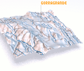 3d view of Gorra Grande