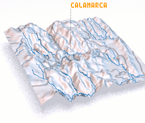 3d view of Calamarca