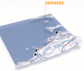 3d view of San Pedro