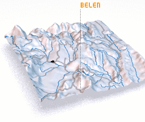 3d view of Belén