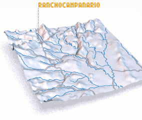 3d view of Rancho Campanario