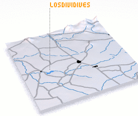 3d view of Los Dividives