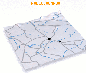 3d view of Roble Quemado