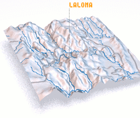 3d view of La Loma