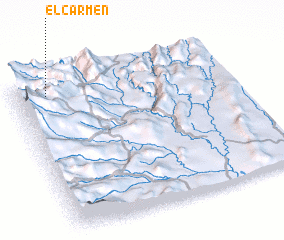 3d view of El Carmen