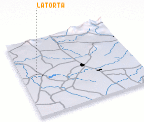 3d view of La Torta