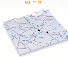 3d view of Las Marías