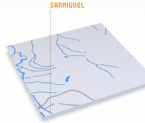 3d view of San Miguel