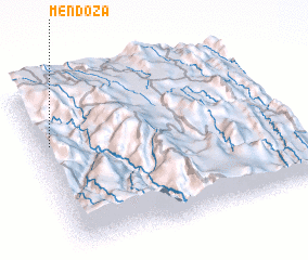 3d view of Mendoza