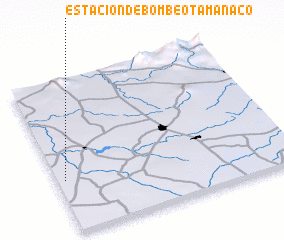 3d view of Estación de Bombeo Tamanaco