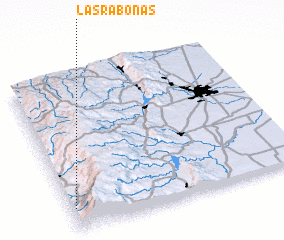 3d view of Las Rabonas