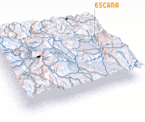 3d view of Escana