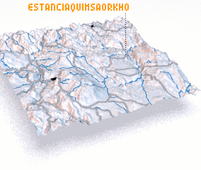 3d view of Estancia Quimsa Orkho