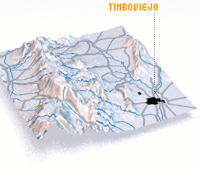 3d view of Timbó Viejo