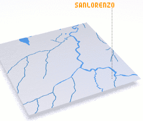 3d view of San Lorenzo