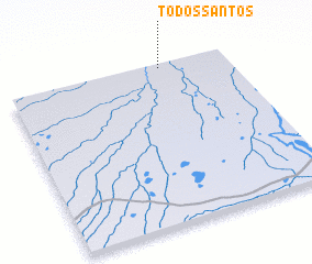 3d view of Todos Santos