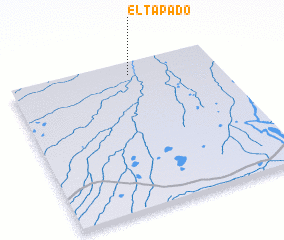 3d view of El Tapado