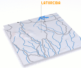 3d view of La Torcida