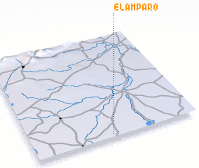 3d view of El Amparo