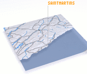 3d view of Saint Martins