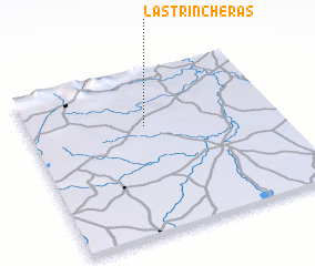 3d view of Las Trincheras