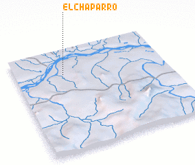 3d view of El Chaparro