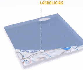 3d view of Las Delicias