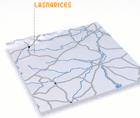 3d view of Las Narices